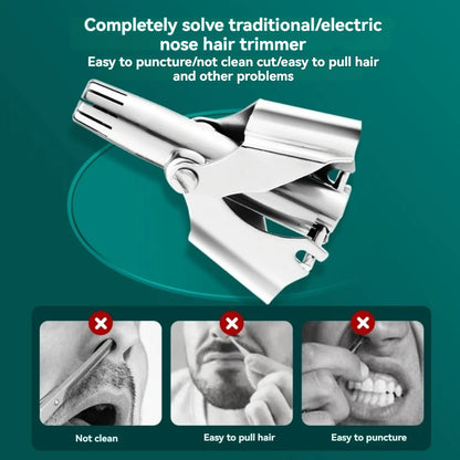 Stainless Steel Nose Hair Trimmer