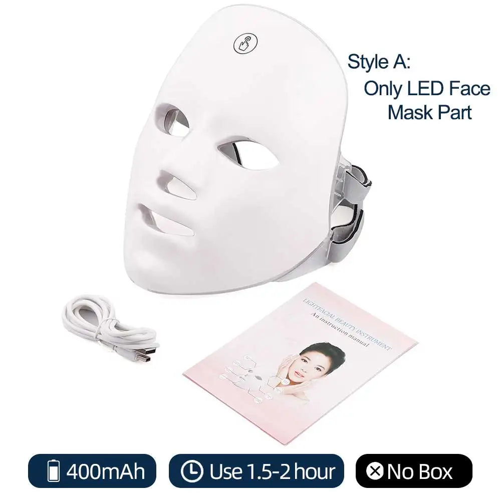 GlowCore™ LED Therapy Face & Neck Mask